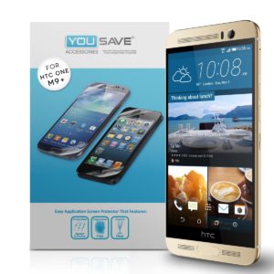 YouSave Accessories Μεμβράνη Προστασίας Οθόνης HTC One M9 Plus by Yousave - 3 Τεμάχια