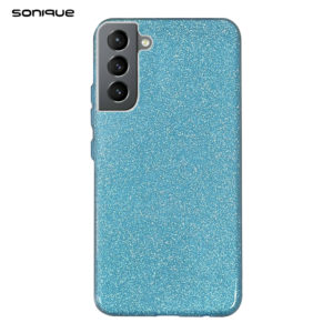 Θήκη Σιλικόνης Sonique Shiny για Samsung - Sonique - Γαλάζιο - Samsung Galaxy S22 Plus