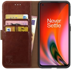 Rosso Rosso Element PU Θήκη Πορτοφόλι OnePlus Nord 2 5G - Brown (94339)