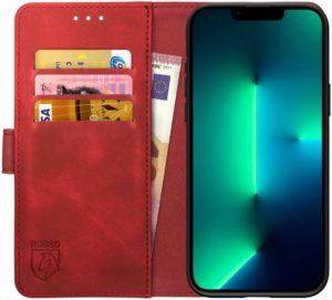 Rosso Rosso Element PU Θήκη Πορτοφόλι Apple iPhone 13 Pro Max - Red (89315)