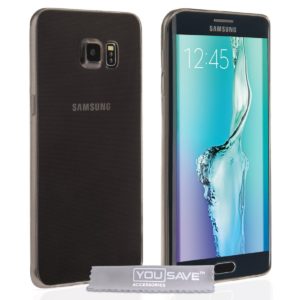 YouSave Accessories Ημιδιάφανη θήκη σιλικόνης για Samsung Galaxy S6 Edge by YouSave