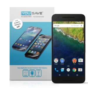 YouSave Accessories Μεμβράνη Προστασίας Οθόνης για Huawei Nexus 6P by Yousave - 5 Τεμάχια (200-100-780)