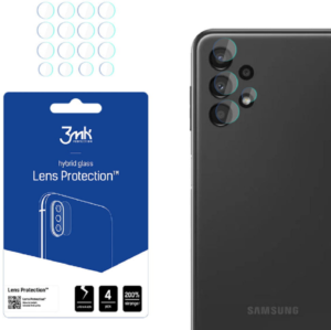 3MK Hybrid Glass Camera Protector - Αντιχαρακτικό Υβριδικό Προστατευτικό Γυαλί για Φακό Κάμερας Samsung Galaxy A13 4G - 4 Τεμάχια (5903108464994)