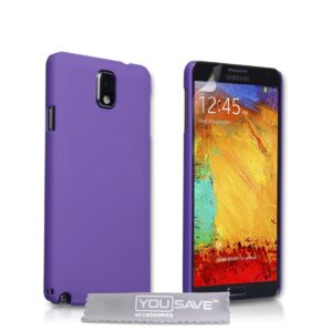 YouSave Accessories Θήκη για Samsung Galaxy Note 3 by YouSave μωβ και δώρο screen protector