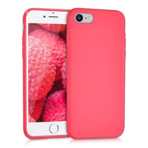 KW Θήκη σιλικόνης για iPhone 7 ροζ by KW (200-101-359)