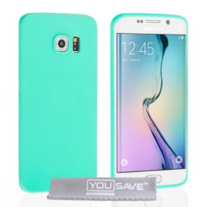 YouSave Accessories Θήκη σιλικόνης για Samsung Galaxy S6 Edge γαλάζια by YouSave
