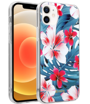 Crong Crong Flower Θήκη Σιλικόνης Apple iPhone 12 mini - Pattern 03 (CRG-FLR-IP1254-03)