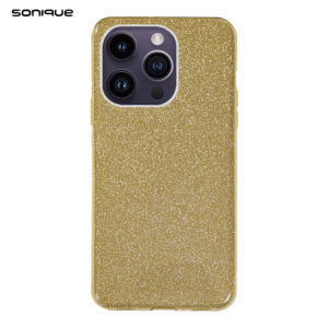 Θήκη Σιλικόνης Sonique Shiny για Apple - Sonique - Χρυσό - iPhone 13 Pro