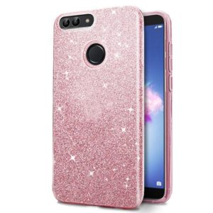 OEM Shining Glitter Case για Huawei Y7 Prime 2018 Pink - OEM (200-103-839)