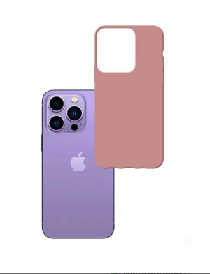 3mk 3ΜΚ θήκη Σιλικόνης Apple IPhone 14 Pro Max - Ροζ (200-110-339)