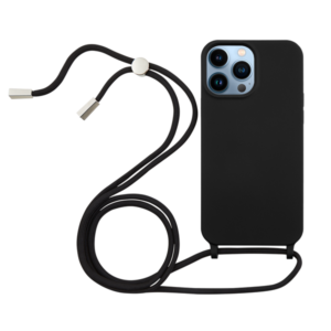 Vivid Vivid Θήκη σιλικόνης με λουράκι Apple iPhone 13 Pro Black (13018494)