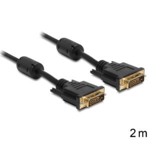 Delock Delock DVI-D Dual Link 24+1 Cable M/M 2m (83190)