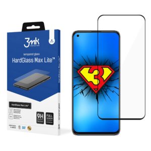 3mk 3MK HardGlass Max Lite Full Face Tempered Glass Xiaomi Mi 11 Lite Μαύρο (200-108-500)