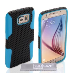 YouSave Accessories Ανθεκτική Θήκη για Samsung Galaxy S6 by Yousave και δώρο screen protector