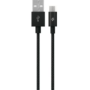 Ttec Ttec AlumiCable™ Micro USB Καλώδιο Charge/Data 1.2m Black (200-107-163)