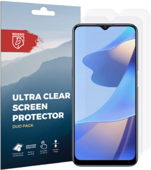 Rosso Rosso Ultra Clear Screen Protector - Μεμβράνη Προστασίας Οθόνης - Oppo A16 / A16s / A54s - 2 Τεμάχια (8719246353482)
