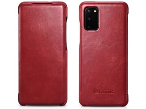 iCarer iCarer Vintage Series For Samsung Galaxy S20 - Red (RS 992012)