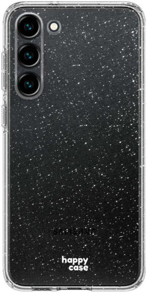 HappyCase HappyCase Διάφανη Θήκη Σιλικόνης Samsung Galaxy S23 - Glitter Print (8719246382529)