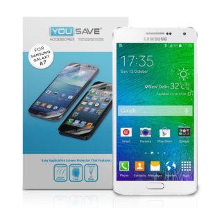 YouSave Accessories Μεμβράνη Προστασίας Οθόνης Samsung Galaxy A7 by Yousave - 3 Τεμάχια