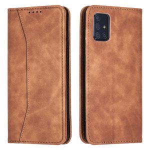 Bodycell Bodycell Book Case Pu Leather For Samsung Galaxy A71 Brown (04-00339)