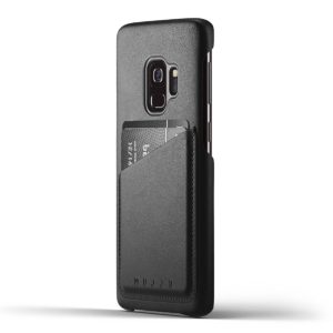 MUJJO MUJJO Full Leather Wallet Case - Δερμάτινη Θήκη-Πορτοφόλι Samsung Galaxy S9 - Black (mujjo-cs-100-bk)