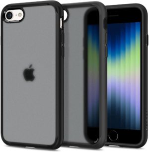 Spigen Spigen Ultra Hybrid 2 - Θήκη Apple iPhone SE 2022 / 2020 / 8 / 7 - Frost Black (ACS04353)