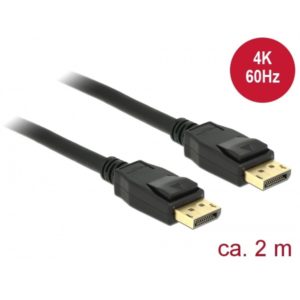 Delock Delock Cable DisplayPort 1.2 4K M/M 19pin 2m (83806)