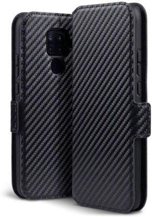 Terrapin Terrapin Low Profile Θήκη - Πορτοφόλι Carbon Fibre Huawei Mate 30 Lite - Black (117-083-240)
