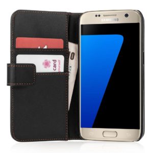 YouSave Accessories Θήκη-πορτοφόλι Samsung Galaxy S7 μαύρη by Yousave