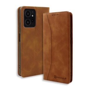 Bodycell Bodycell Book Case Pu Leather Xiaomi Note 12 4G Brown (04-01144)