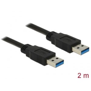 Delock Delock USB-A 3.0 Data Cable M/M 2m Black (85062)