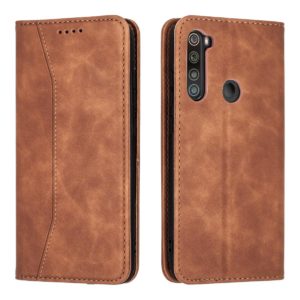 Bodycell Bodycell Book Case Pu Leather For Xiaomi Redmi Note 8 Brown (04-00459)