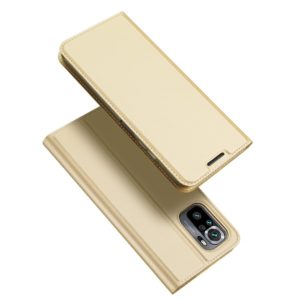 Dux Ducis Duxducis SkinPro Flip Θήκη για Xiaomi Redmi Note 10 / Note 10s - Gold (200-108-106)
