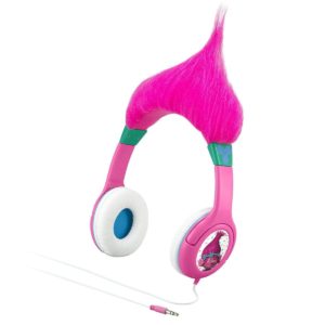 eKids eKids Trolls Ενσύρματα Ακουστικά με ασφαλή μέγιστη ένταση ήχου για παιδιά και εφήβους (TR-140) (Ροζ/Λευκό)