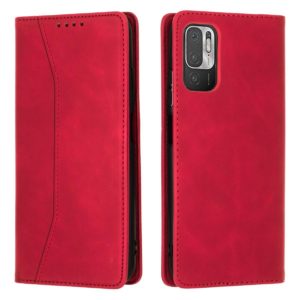 Bodycell Bodycell Book Case Pu Leather For Xiaomi Redmi Note 10 5G Red (04-00700)