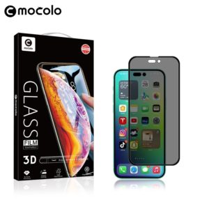 Mocolo Mocolo Full Glue Privacy Tempered Glass για Apple - iPhone 12 Pro Max - Μαύρο (200-110-213)