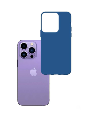 3mk 3ΜΚ θήκη Σιλικόνης Apple IPhone 14 Pro Max - Blue (200-110-338)