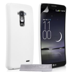 YouSave Accessories Θήκη για LG G Flex by YouSave Accessories λευκή και δώρο screen protector