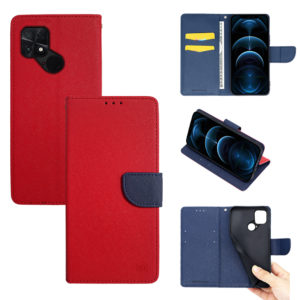 Θήκη Βιβλίο Sonique Trend Book για Xiaomi - Sonique - Κόκκινο / Σκούρο Μπλε - Poco C40