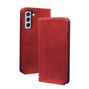 Bodycell Bodycell Book Case Pu Leather For Samsung Galaxy S21 FE Red (04-00340)