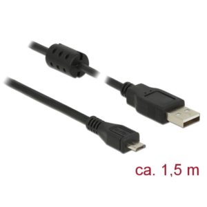 Delock Delock USB-A 2.0 Male > USB 2.0 Micro-B Male 1.5m (84902)