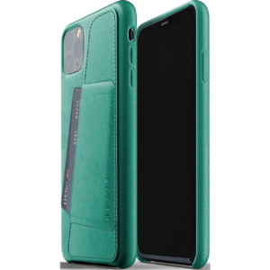 MUJJO MUJJO Full Leather Wallet Case - Δερμάτινη Θήκη-Πορτοφόλι Apple iPhone 11 Pro Max - Alpine Green (MUJJO-CL-004-GR)