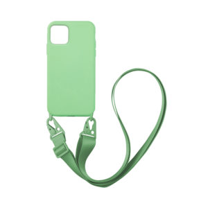 My Colors Θήκη CarryHang Liquid Silicone Strap Apple - My Colors - Ανοιχτό Πράσινο - iPhone 11 Pro