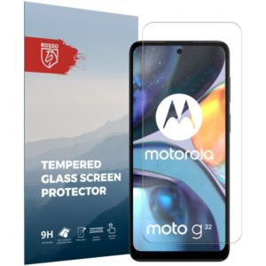 Rosso Rosso Tempered Glass - Αντιχαρακτικό Προστατευτικό Γυαλί Οθόνης Motorola Moto G22 - Clear (8719246358173)