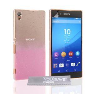 YouSave Accessories Θήκη για Sony Xperia Z3+ (Plus) by YouSave ροζ και screen protector (200-101-162)