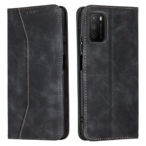 Bodycell Bodycell Book Case Pu Leather For Xiaomi Poco M3 Black (04-00655)