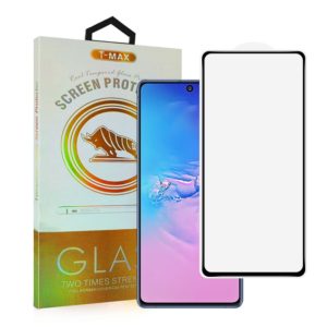 T-MAX T-Max Premium 3D Tempered Glass Full Glue Fluid Despensing - Αντιχαρακτικό Γυαλί Οθόνης Samsung Galaxy S10 Lite - Black (05-00133)