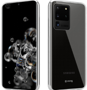 Crong Crong Slim Διάφανη Θήκη Σιλικόνης Samsung Galaxy S20 Ultra - 0.8mm - Clear (CRG-CRSLIM-SGS20U-TRS)