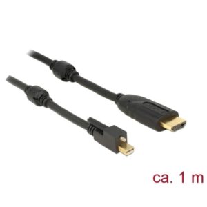 Delock Delock Cable Mini DisplayPort 1.2 > HDMI 4K M/M 1m (83729)