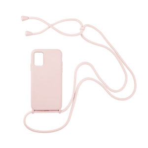 My Colors Θήκη Σιλικόνης με Κορδόνι CarryHang για Samsung - My Colors - Ροζ - Samsung Galaxy A71